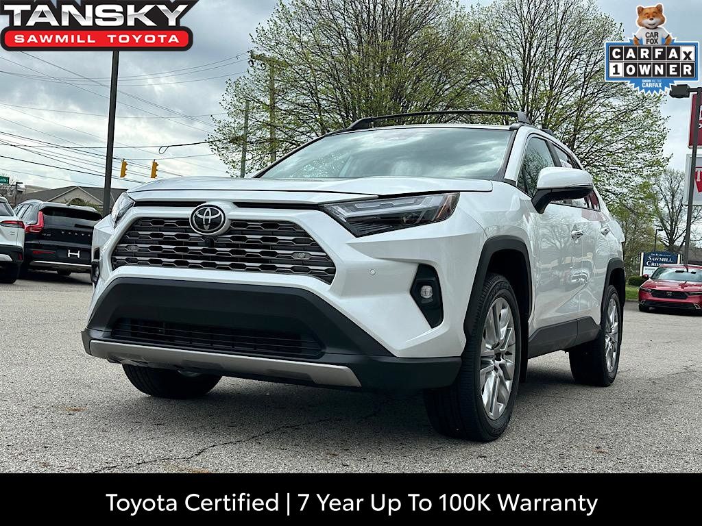 Ice Cap 2025 Toyota RAV4 Limited FWD SUV / Crossover Front-Wheel Drive 8-Speed Automatic