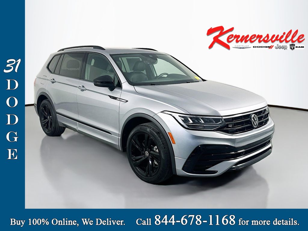 Silver 2023 Volkswagen Tiguan SUV / Crossover All-Wheel Drive Automatic