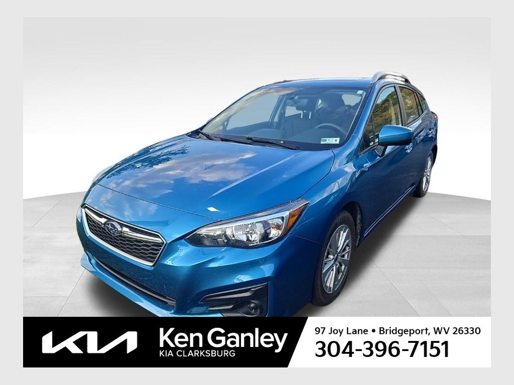 Island Blue Pearl 2018 Subaru Impreza Hatchback All-Wheel Drive Continuously Variable Transmission