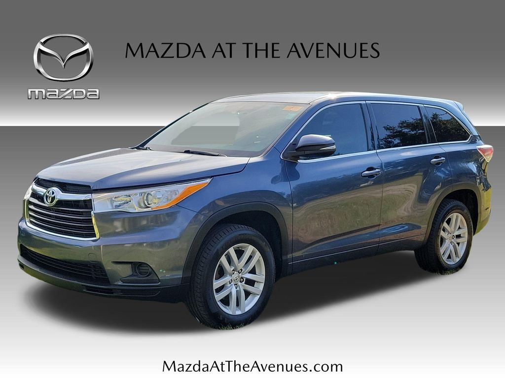 Shoreline Mist 2015 Toyota Highlander SUV / Crossover Front-Wheel Drive 6-Speed Automatic Overdrive
