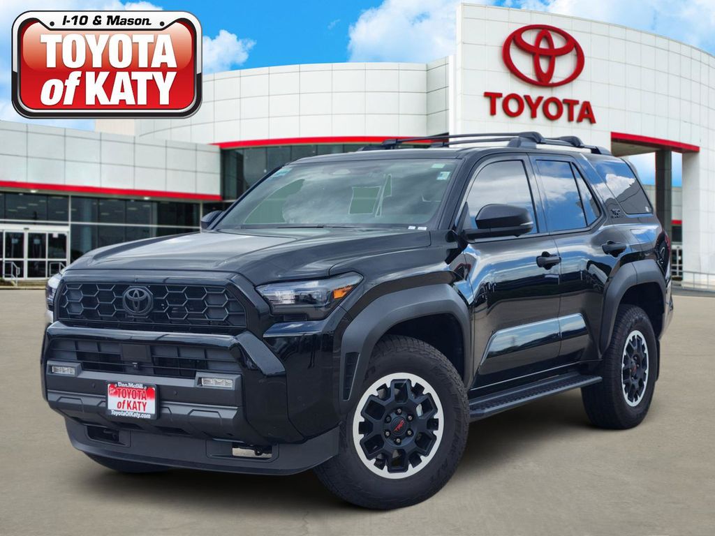 Black 2025 Toyota 4Runner SUV / Crossover Four-Wheel Drive 8-Speed Automatic