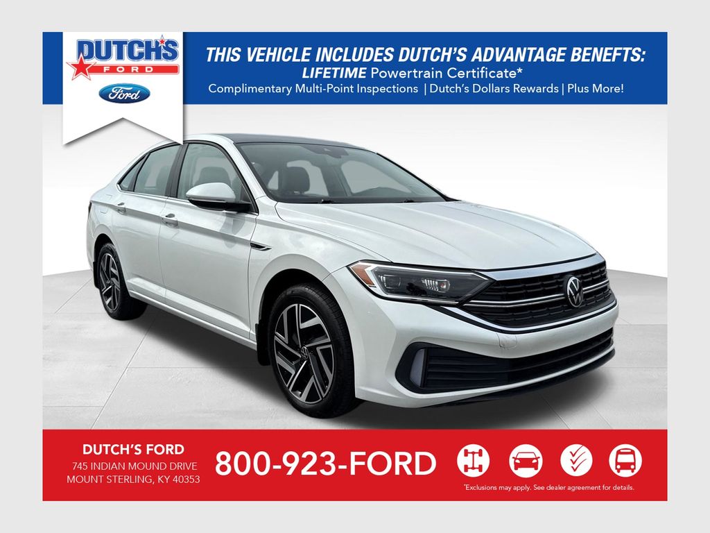 White 2024 Volkswagen Jetta Sedan Front-Wheel Drive 8-Speed Automatic