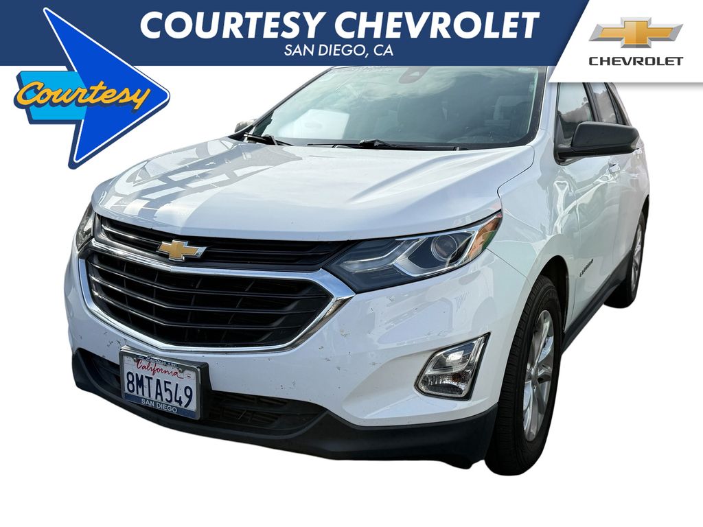 Summit White 2020 Chevrolet Equinox SUV / Crossover Front-Wheel Drive 6-Speed Automatic Overdrive