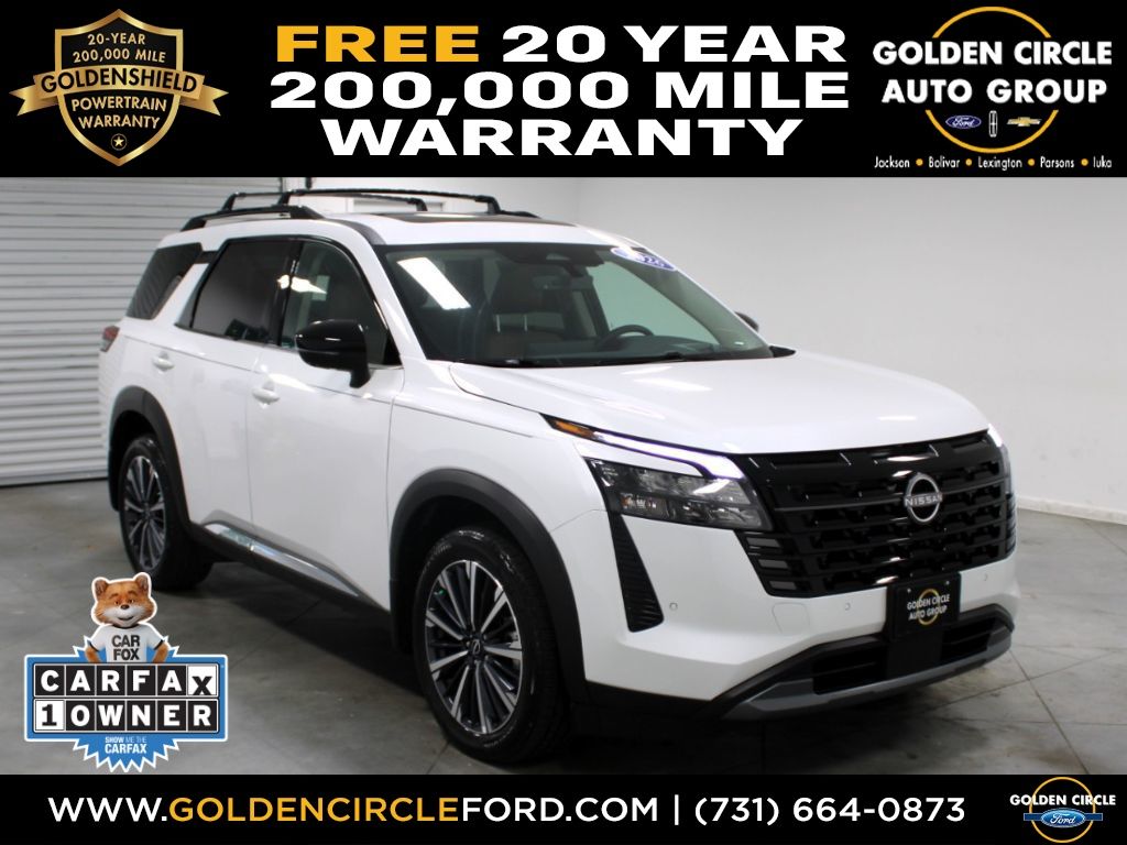 Everest White Pearl Tricoat 2026 Nissan Pathfinder SUV / Crossover All-Wheel Drive 9-Speed Automatic