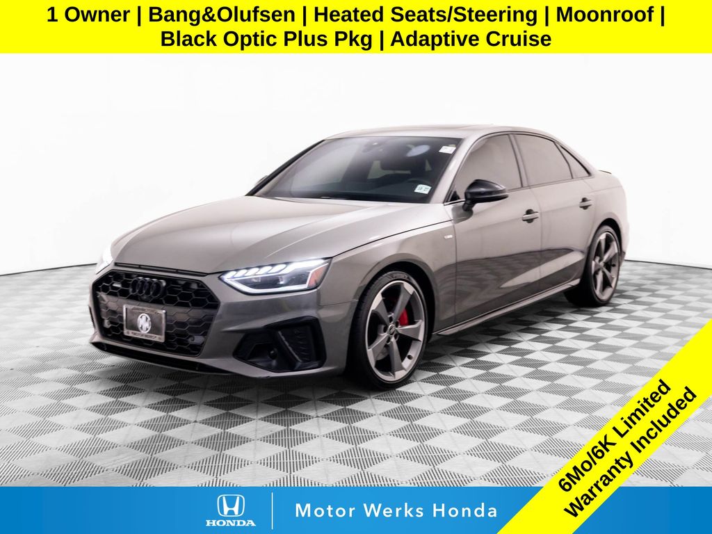 Chronos Gray Metallic 2023 Audi A4 Sedan All-Wheel Drive 7-Speed Automatic