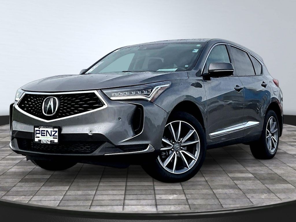 Liquid Carbon Metallic 2023 Acura RDX SUV / Crossover All-Wheel Drive Automatic