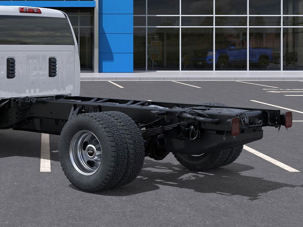 2025 Chevrolet Silverado 3500HD Work Truck White at Klick Lewis Buick Chevrolet