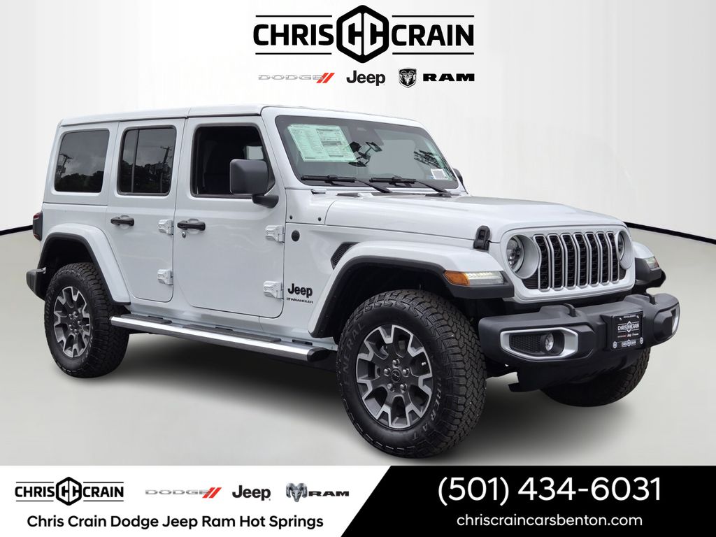 Bright White Clearcoat 2026 Jeep Wrangler SUV / Crossover Four-Wheel Drive 8-Speed Automatic