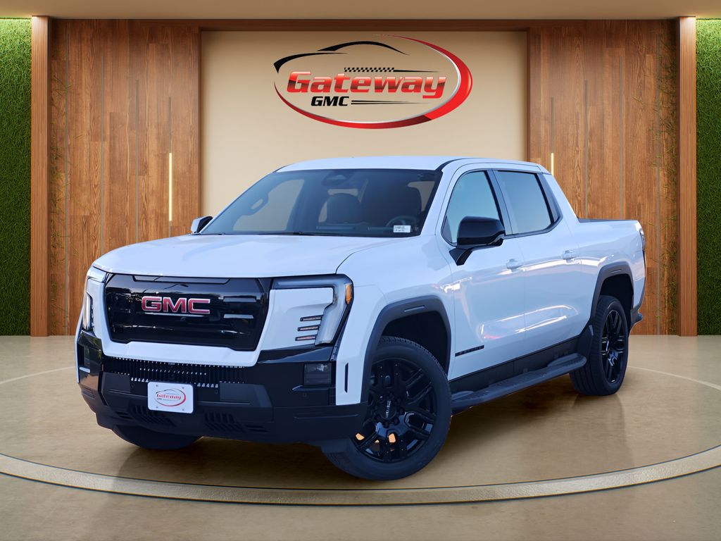 Summit White 2026 GMC Sierra EV Pickup Truck All-Wheel Drive 1-Speed Automatic
