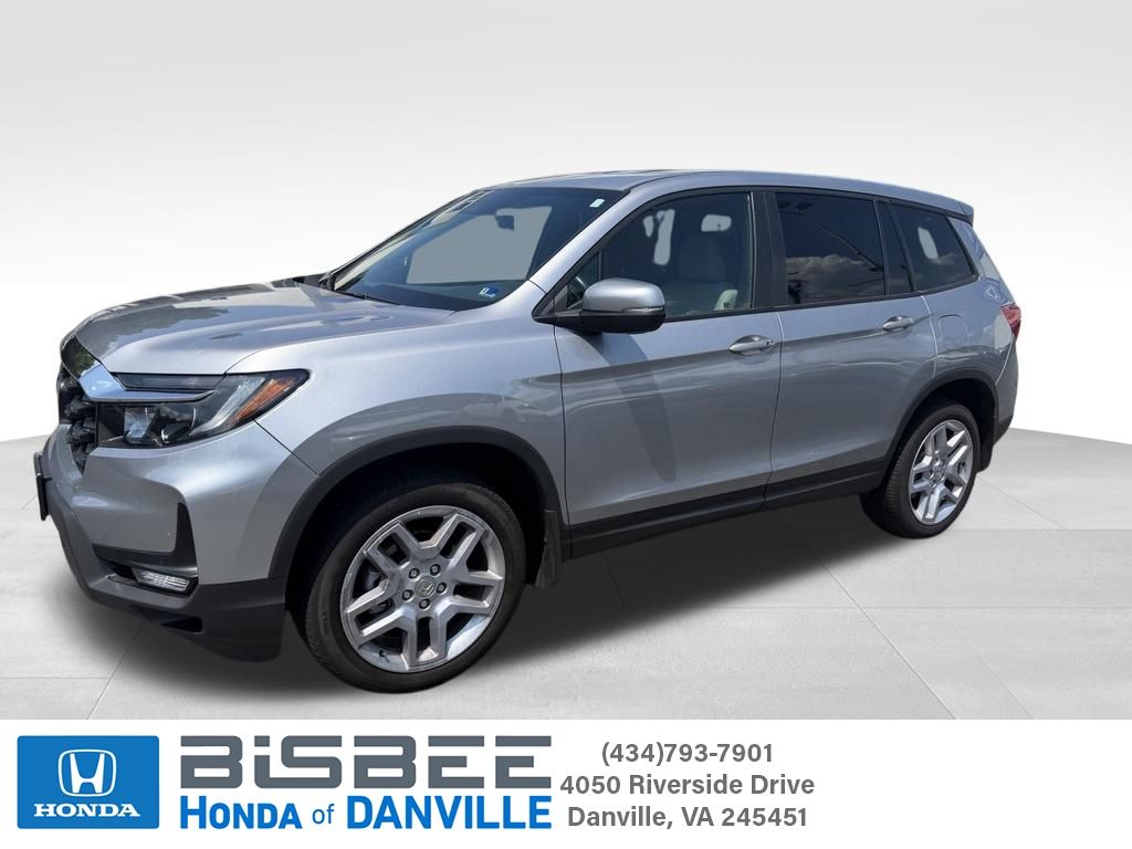 Silver 2025 Honda Passport EX-L AWD SUV / Crossover All-Wheel Drive 9-Speed Automatic