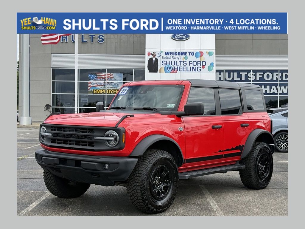 Race Red 2022 Ford Bronco SUV / Crossover Four-Wheel Drive Automatic