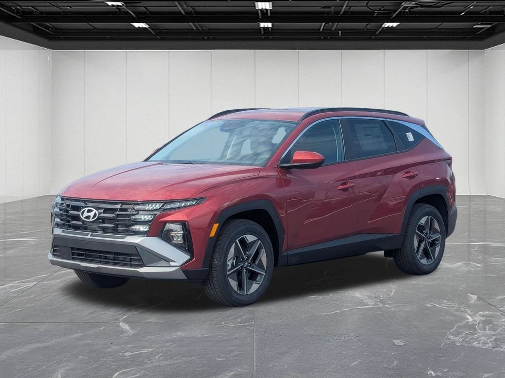 Ultimate Red 2026 Hyundai Tucson SUV / Crossover All-Wheel Drive 8-Speed Automatic