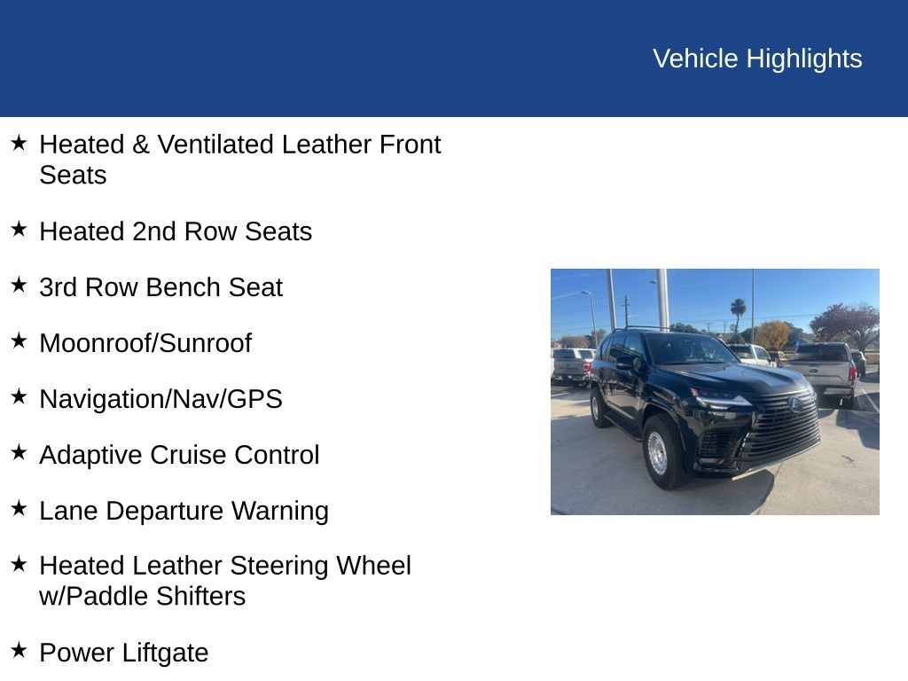 2025 Lexus LX 700h Overtrail