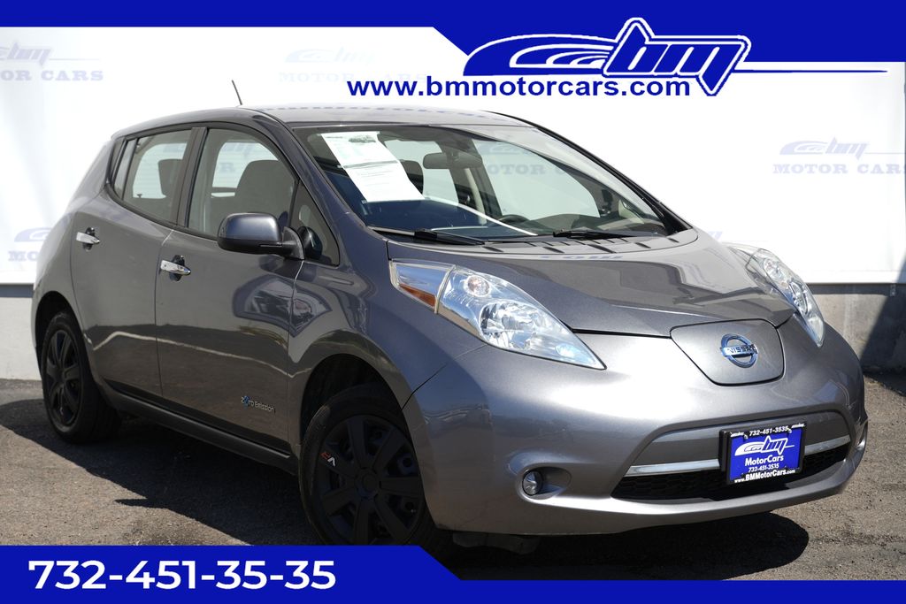 Gray (Gun Metallic) 2017 Nissan LEAF S Hatchback Front-Wheel Drive Automatic