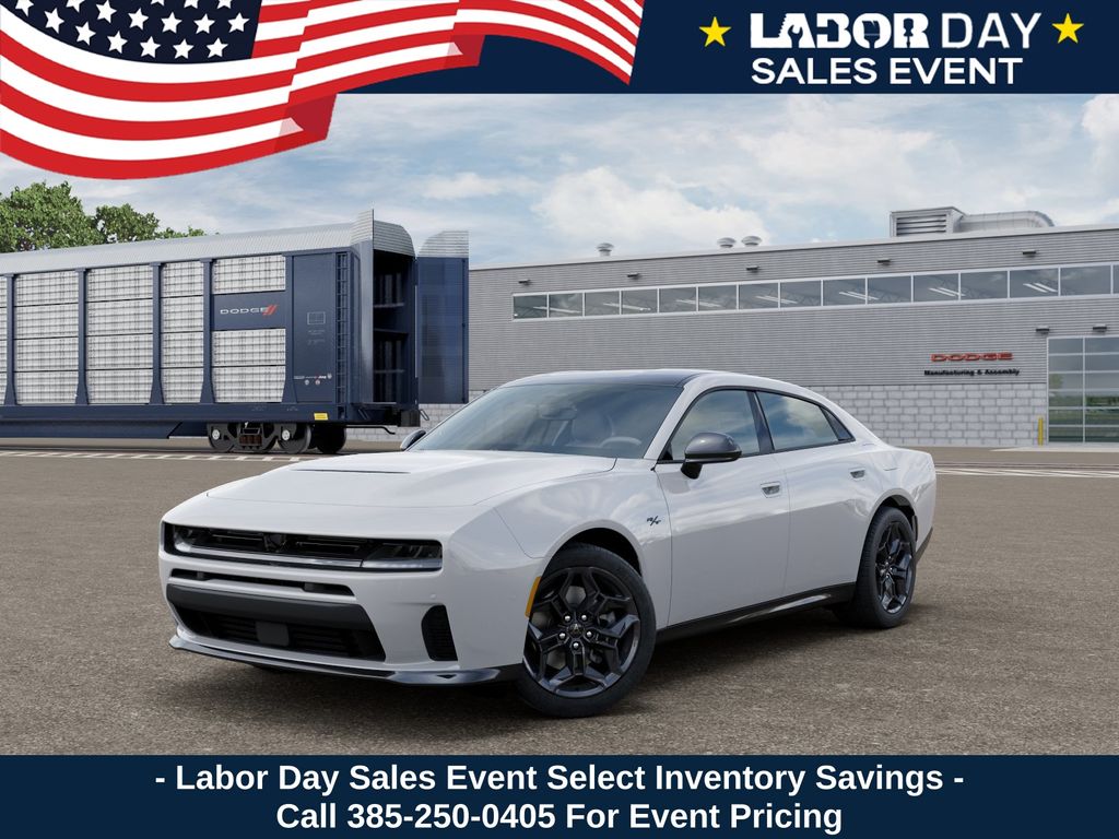 Bright White Clearcoat 2027 Dodge Charger Sedan All-Wheel Drive 8-Speed Automatic