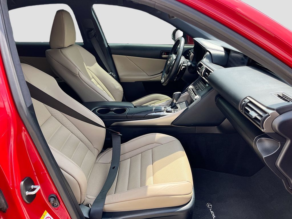 2019 Lexus IS 350 Red at Westside Lexus