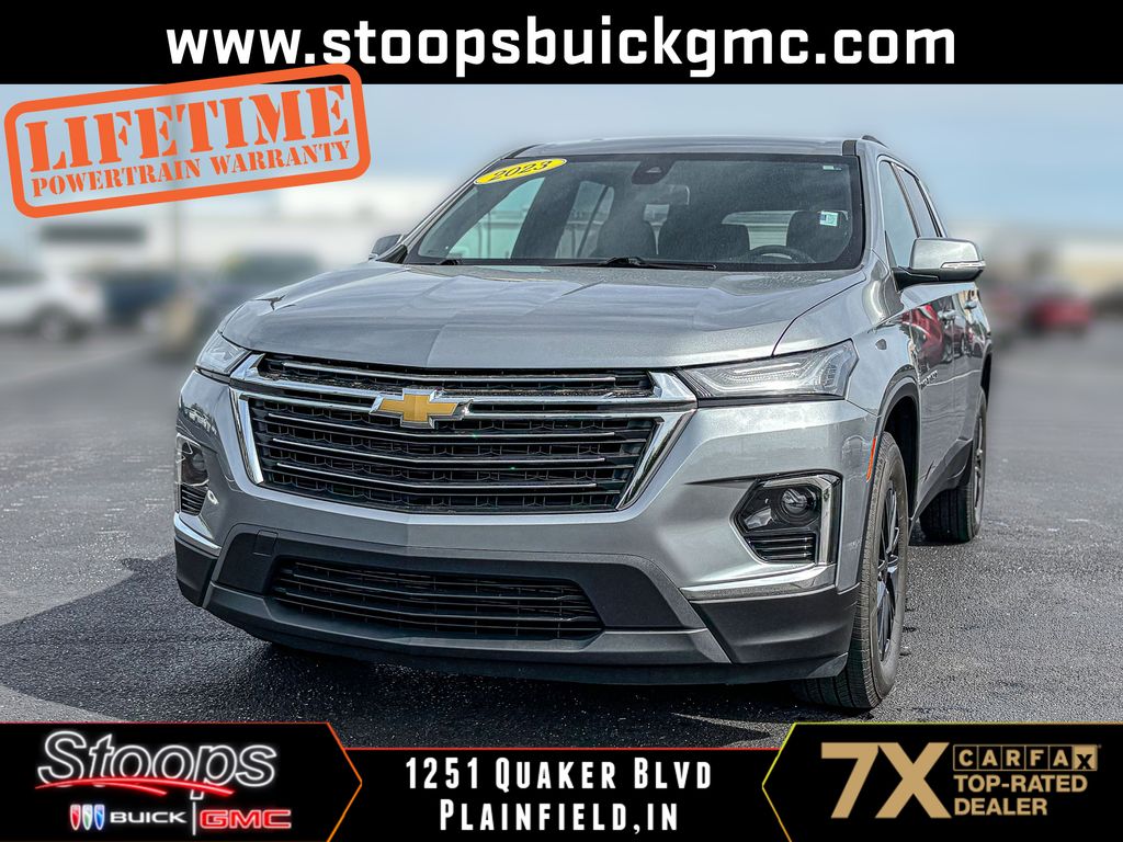 Sterling Gray Metallic 2023 Chevrolet Traverse SUV / Crossover Front-Wheel Drive 9-Speed Automatic