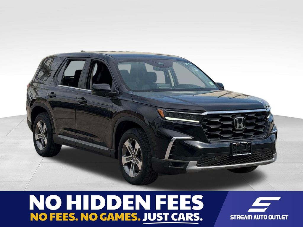 Crystal Black Pearl 2025 Honda Pilot SUV / Crossover All-Wheel Drive Automatic