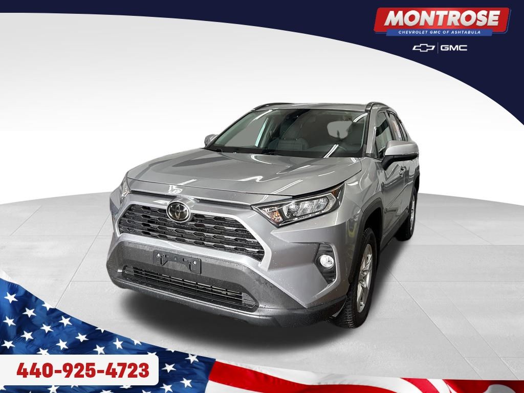 Silver Sky Metallic 2019 Toyota RAV4 SUV / Crossover All-Wheel Drive 8-Speed Automatic