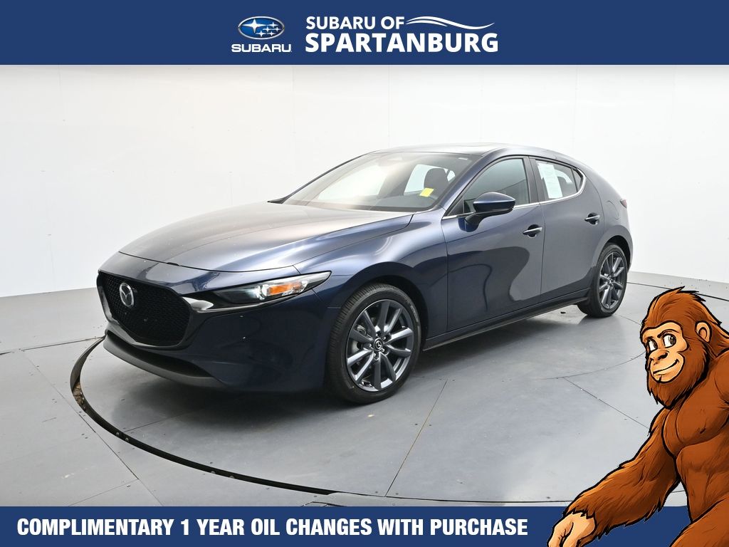 Deep Crystal Blue Mica 2026 Mazda MAZDA3 Hatchback Front-Wheel Drive 6-Speed Automatic
