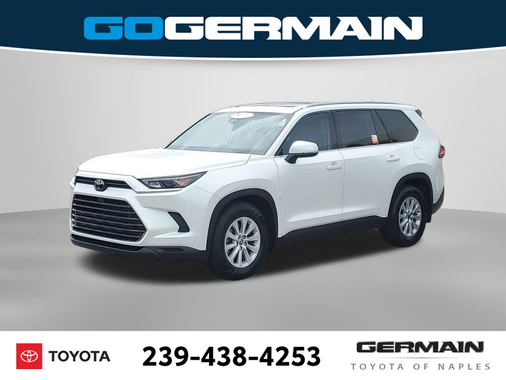 White (Wind Chill Pearl) 2024 Toyota Grand Highlander XLE AWD SUV / Crossover All-Wheel Drive 8-Speed Automatic