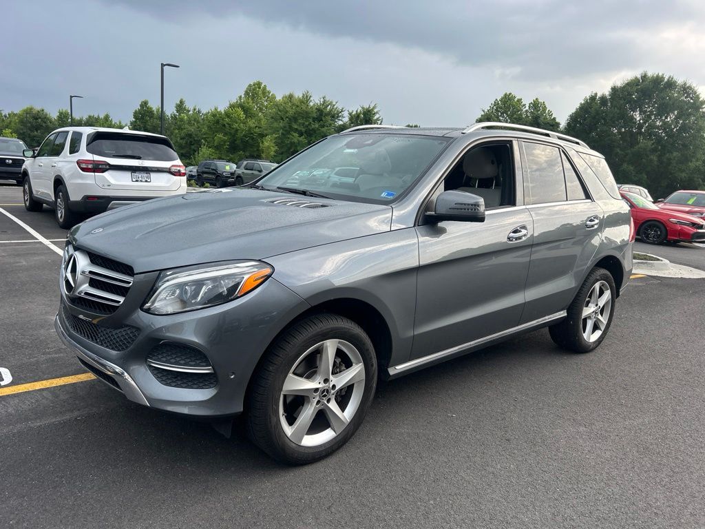 Selenite Gray Metallic 2018 Mercedes-Benz GLE SUV / Crossover All-Wheel Drive 7-Speed Automatic