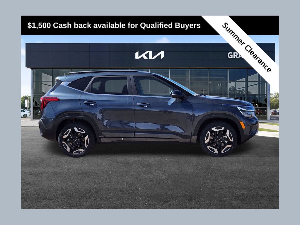 Gray 2026 Kia Seltos SUV / Crossover All-Wheel Drive 8-Speed Automatic
