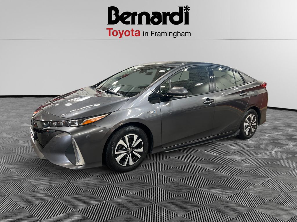Titanium Glow 2017 Toyota Prius Prime Premium Hatchback Front-Wheel Drive Continuously Variable Transmission
