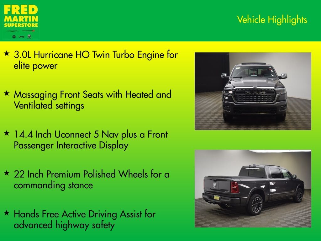 new 2026 Ram 1500 car, priced at $72,082