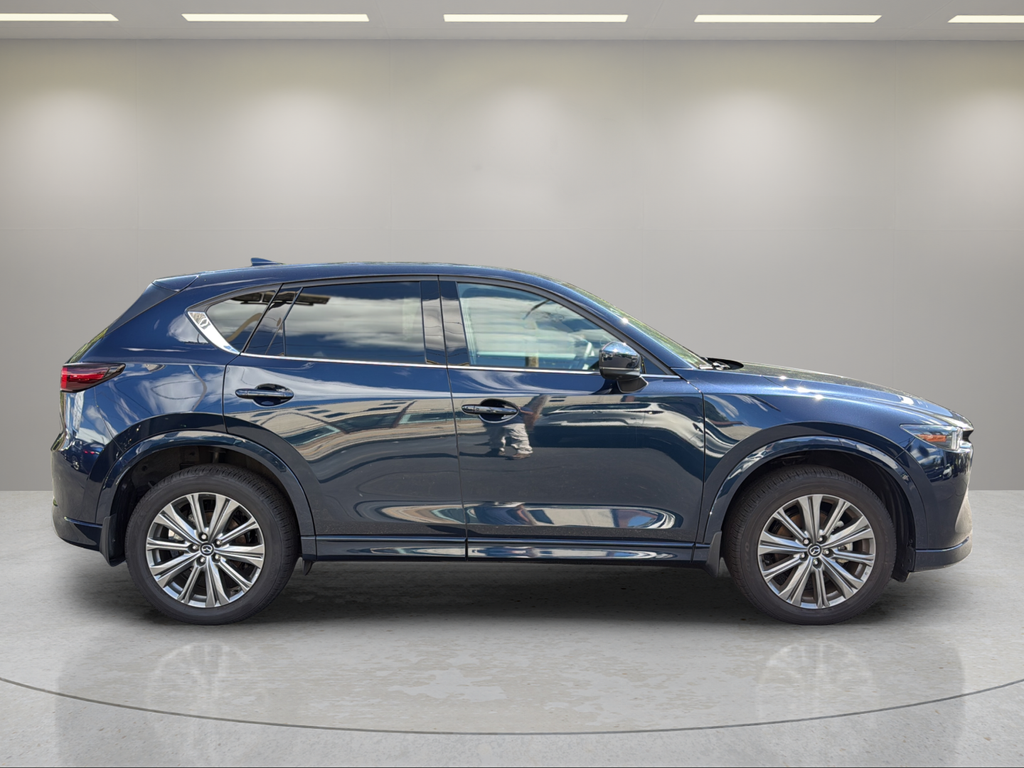 2025 Mazda CX-5 2.5 Turbo Signature Blue at Sutliff Volkswagen