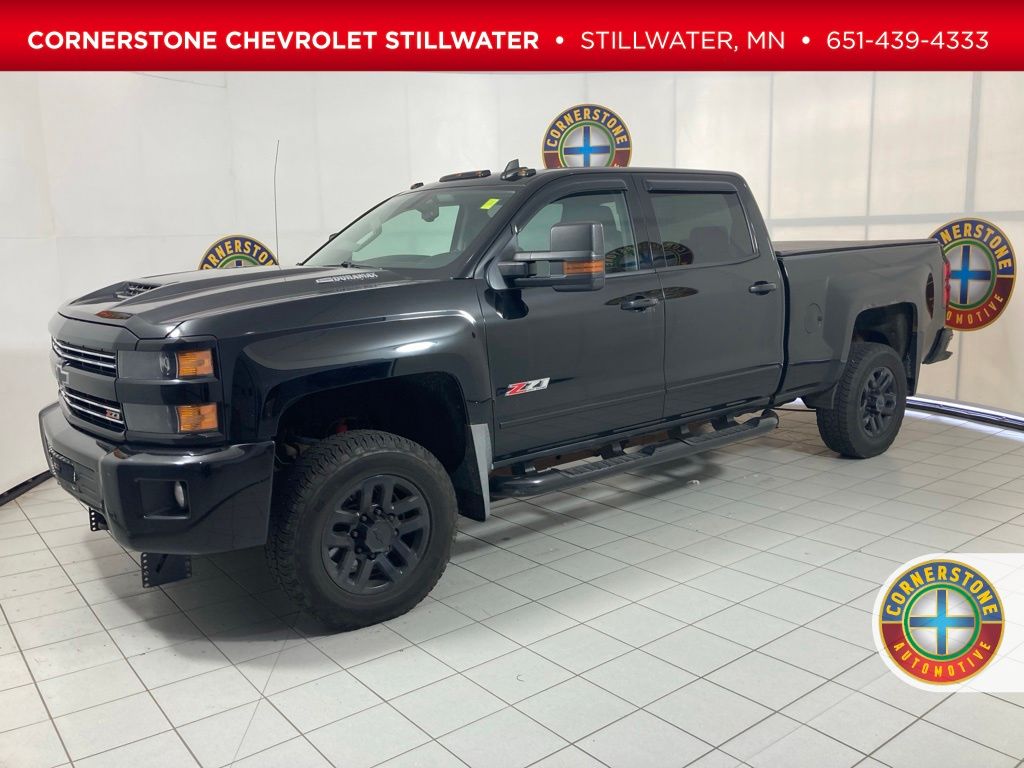 Black 2018 Chevrolet Silverado 2500HD Pickup Truck Four-Wheel Drive 6-Speed Automatic
