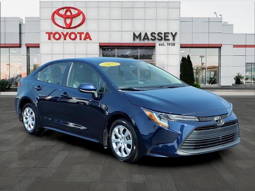 Blueprint 2025 Toyota Corolla Sedan Front-Wheel Drive Continuously Variable Transmission