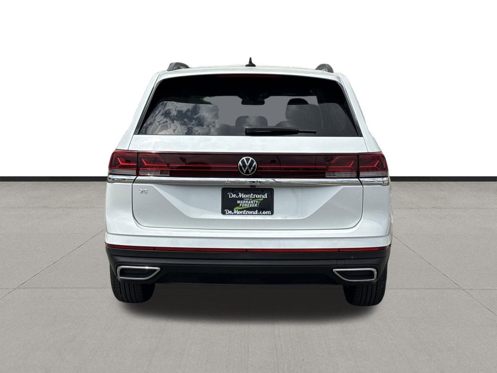 2026 Volkswagen Atlas 2.0T SE White at DeMontrond Auto Country