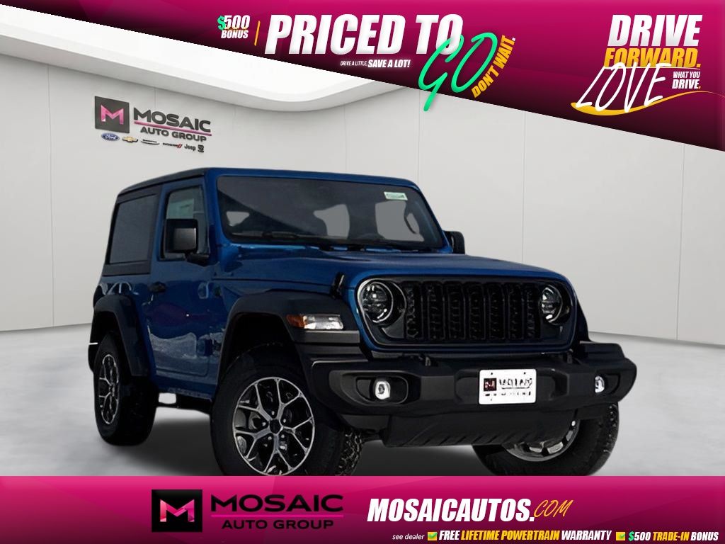 New 2026 Jeep Wrangler Sport S SUVs
