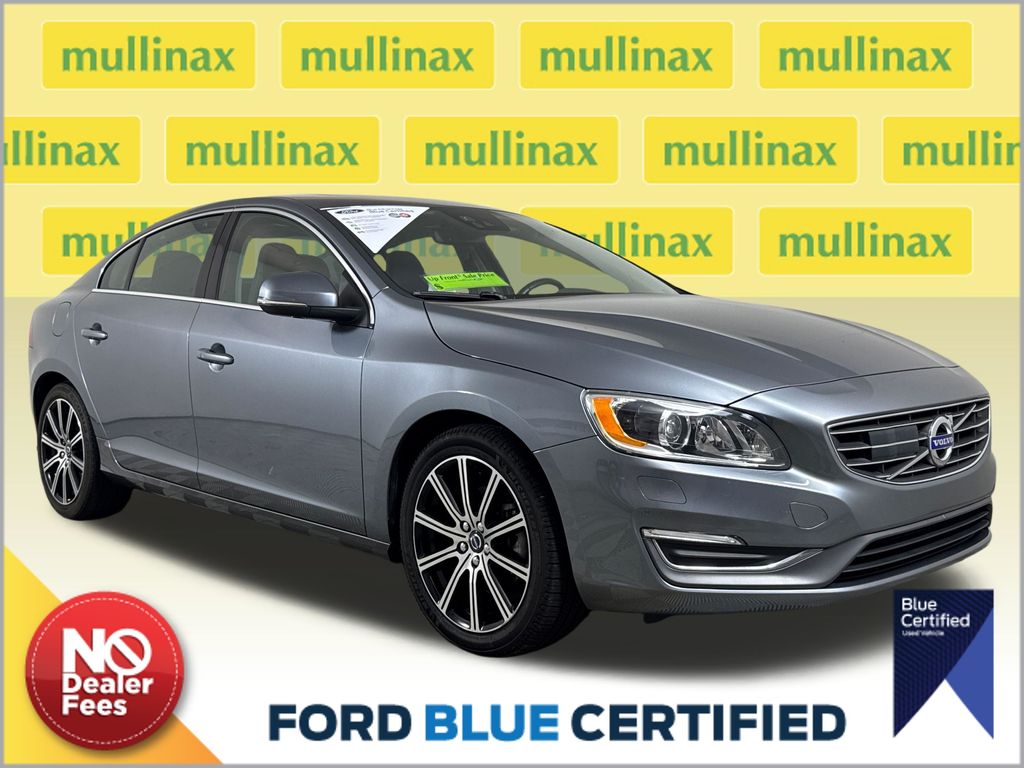 Gray Metallic 2017 Volvo S60 Sedan Front-Wheel Drive Automatic