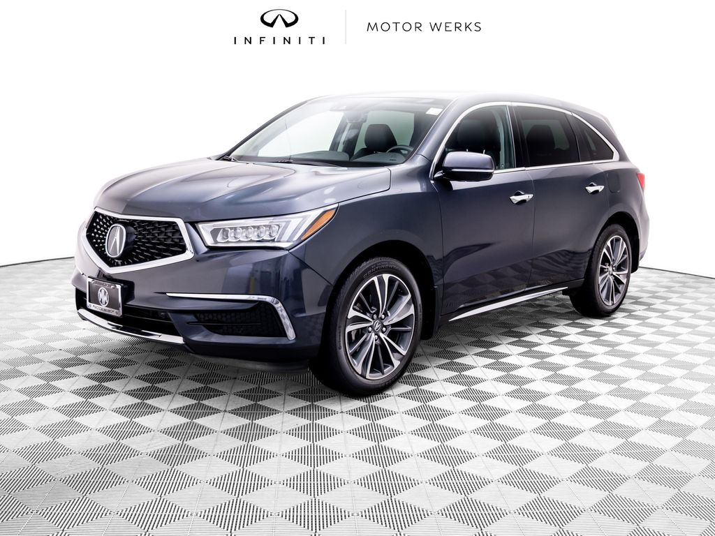 Majestic Black Pearl 2020 Acura MDX SUV / Crossover All-Wheel Drive 9-Speed Automatic