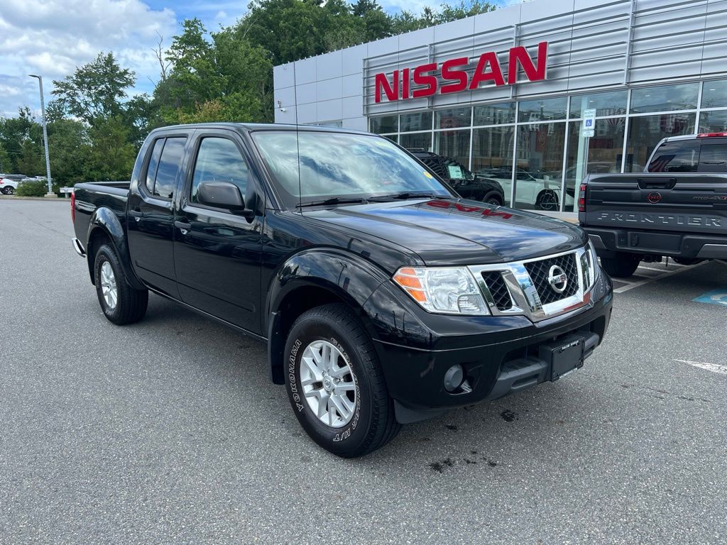 Gray (Magnetic Black Pearl) 2019 Nissan Frontier Pickup Truck Four-Wheel Drive 5-Speed Automatic Overdrive