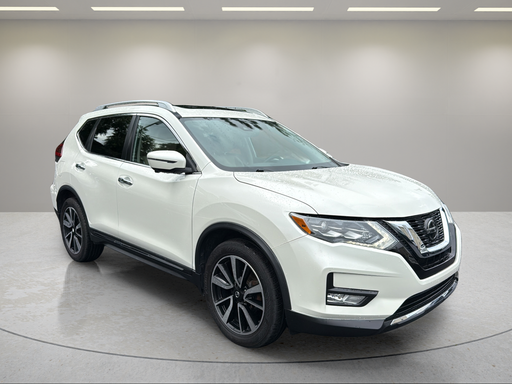 2018 Nissan Rogue SL White at Subaru and VW of Moon Township
