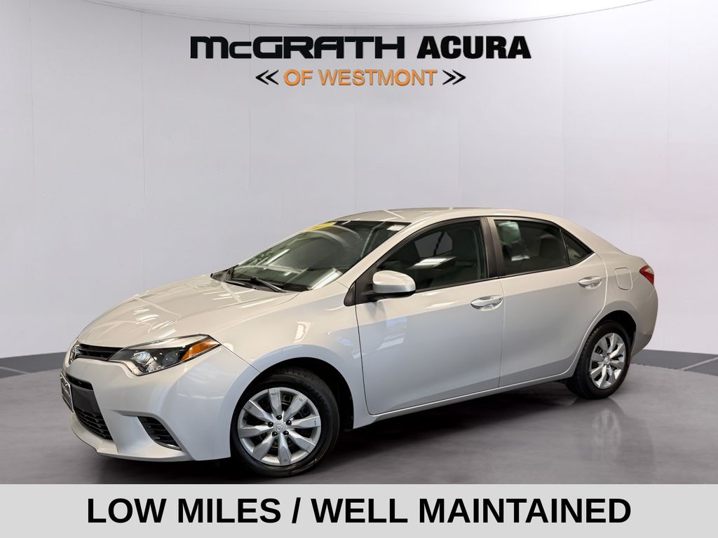 Classic Silver Metallic 2016 Toyota Corolla Sedan Front-Wheel Drive Continuously Variable Transmission
