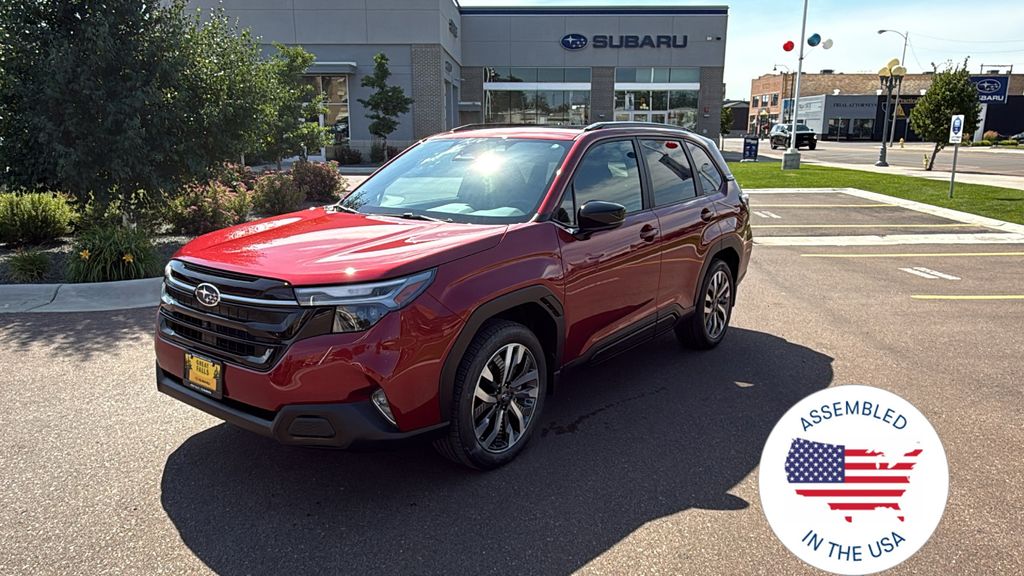 Crimson Red Pearl 2026 Subaru Forester SUV / Crossover All-Wheel Drive Continuously Variable Transmission