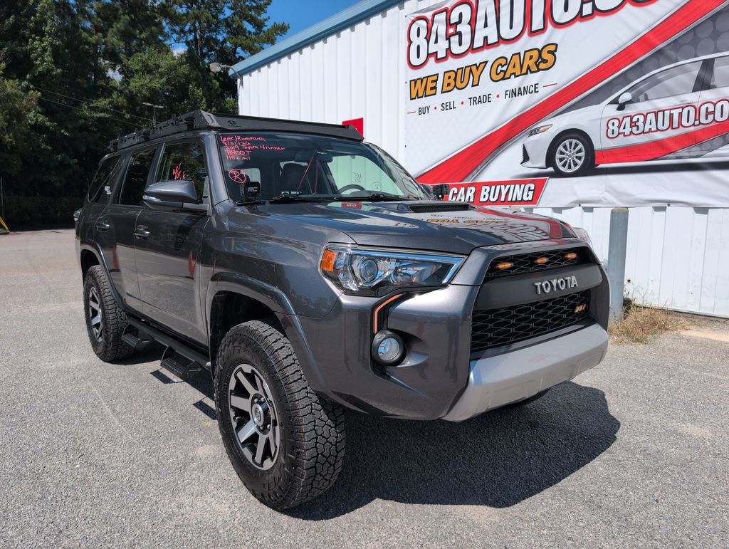 Magnetic Gray Metallic 2019 Toyota 4Runner SUV / Crossover Four-Wheel Drive 5-Speed Automatic Overdrive