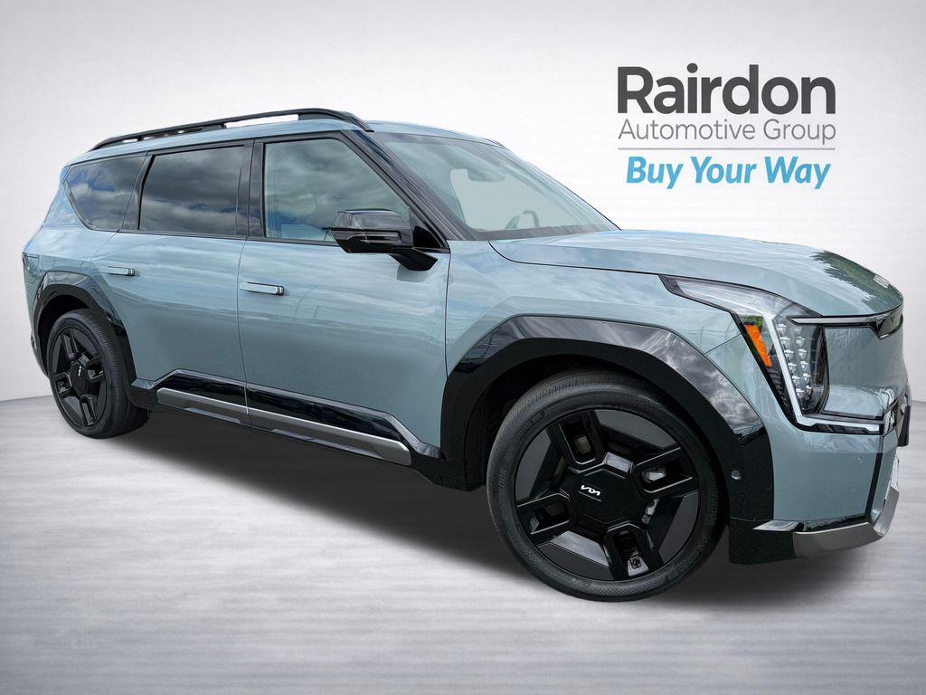 Iceberg Green 2024 Kia EV9 SUV / Crossover All-Wheel Drive 1-Speed Automatic