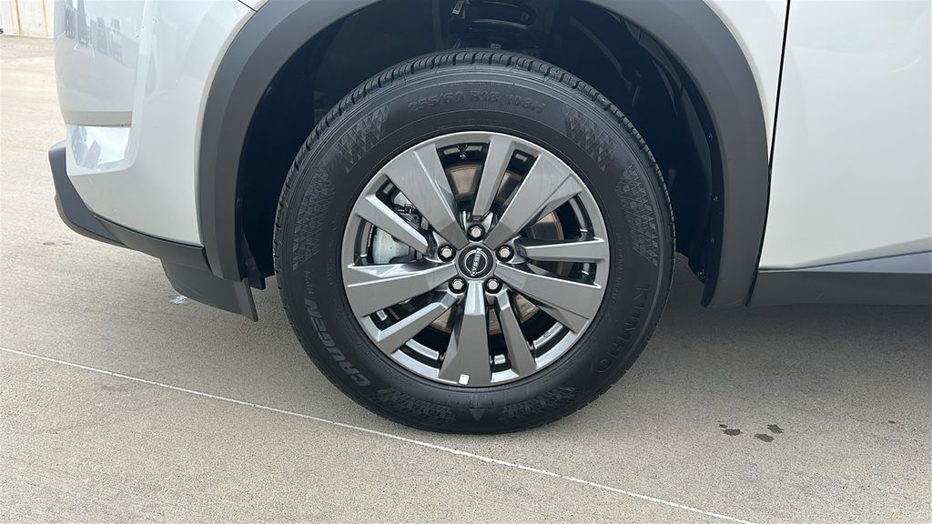 2025 Nissan Pathfinder SV Silver at Bravo Nissan