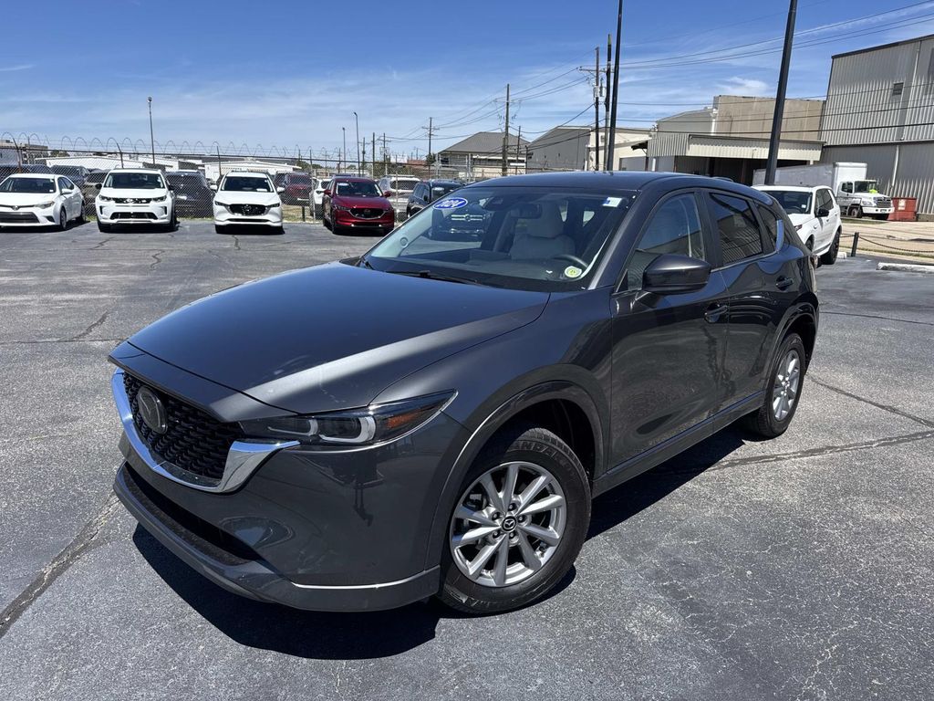 Machine Gray Metallic 2024 Mazda CX-5 2.5 S Preferred AWD SUV / Crossover All-Wheel Drive 6-Speed Automatic