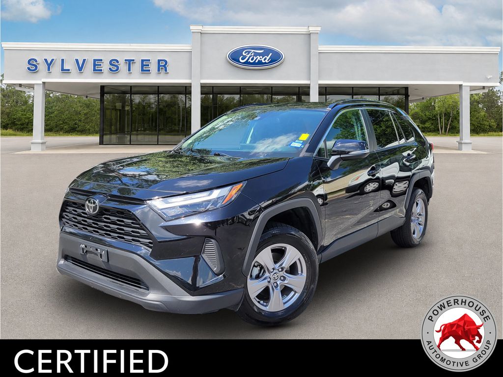 Midnight Black Metallic 2024 Toyota RAV4 SUV / Crossover Front-Wheel Drive 8-Speed Automatic