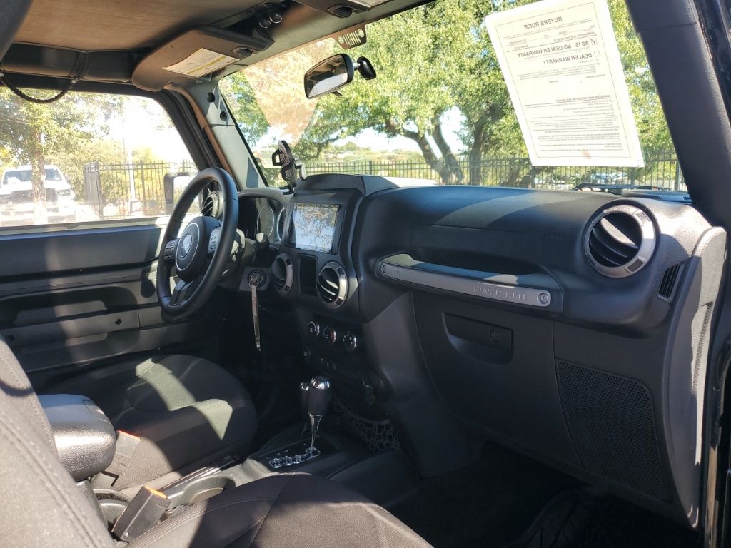 Used Car 2016 Jeep Wrangler  Willys Wheeler For Sale Under $25,000 In Austin, Texas