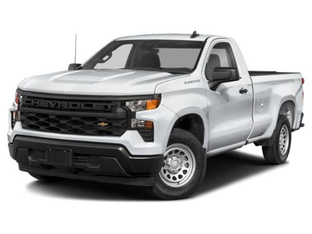 Summit White 2024 Chevrolet Silverado 1500 Pickup Truck 4X2 Automatic