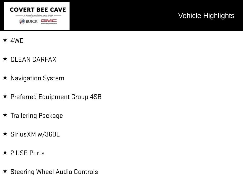Used Car 2023 Gmc Sierra 1500  At4 For Sale Under $60,000 In Austin, Texas