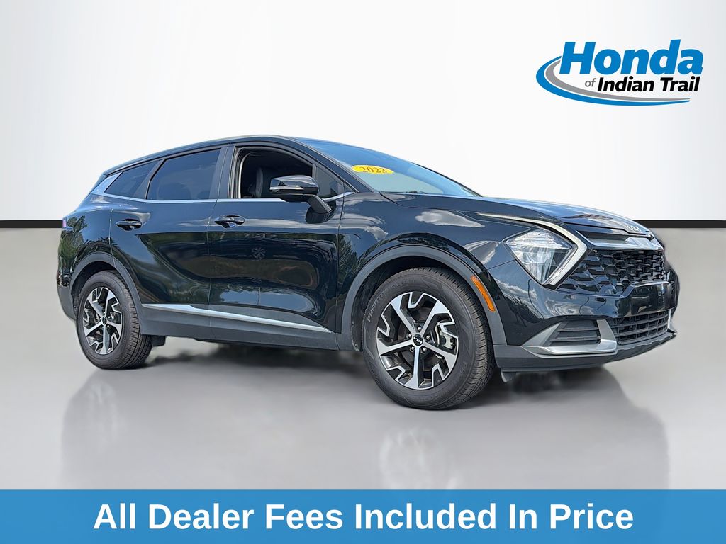 Ebony Black 2023 Kia Sportage SUV / Crossover Front-Wheel Drive 8-Speed Automatic