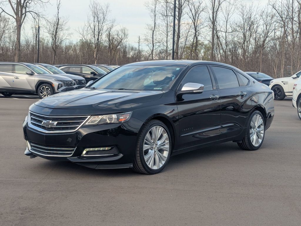Black 2015 Chevrolet Impala LTZ 2LZ FWD Sedan Front-Wheel Drive 6-Speed Automatic Overdrive